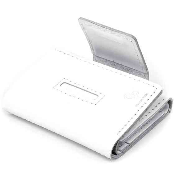 Женское кожаное портмоне GRANDE PELLE 11367 Белый Киев