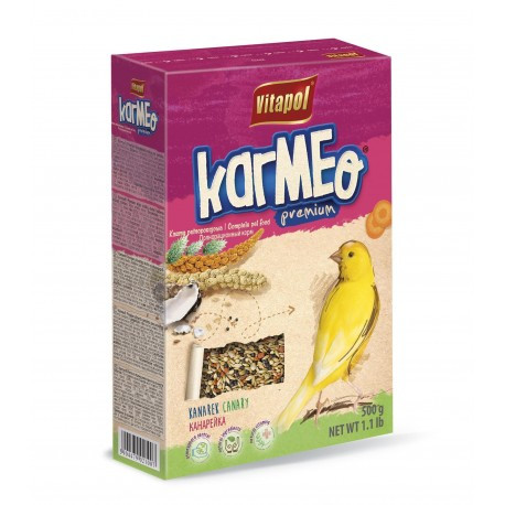 Повнораціонний корм Vitapol Karmeo Premium для канарок, 500 г Київ - фото 1