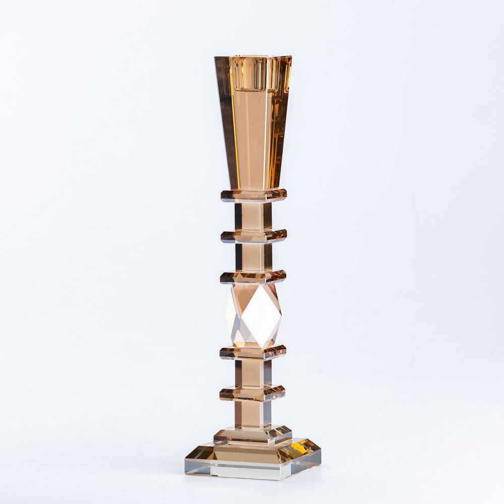 TS Kitchen Свічник скляний 27.5 (см) високий класичний HP36555L Коломия - фото 4