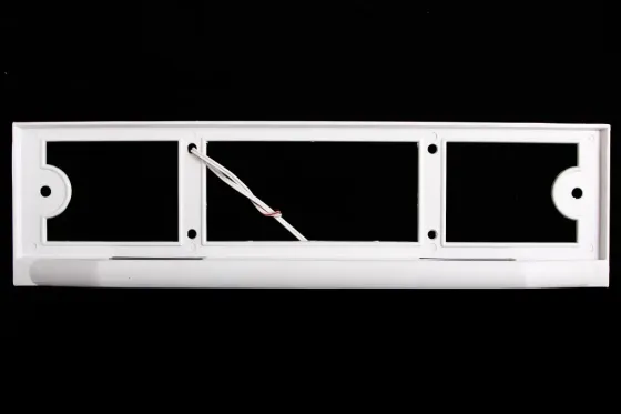 Рамка под номер с подсветкой Master Speed белая Винница