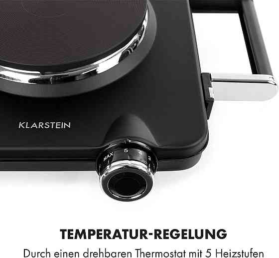 Електрична подвійна варильна плита Klarstein Cookorama, 2250 Вт з Німеччини Дніпро