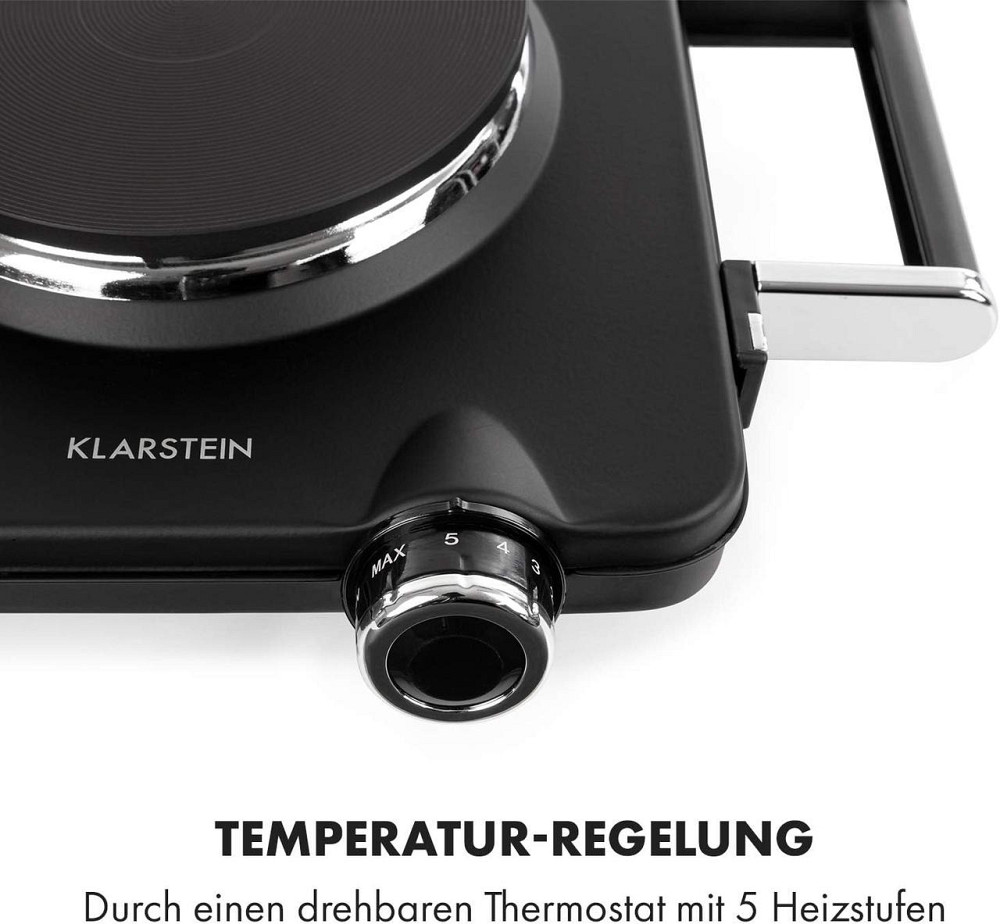 Електрична подвійна варильна плита Klarstein Cookorama, 2250 Вт з Німеччини Дніпро - фото 5