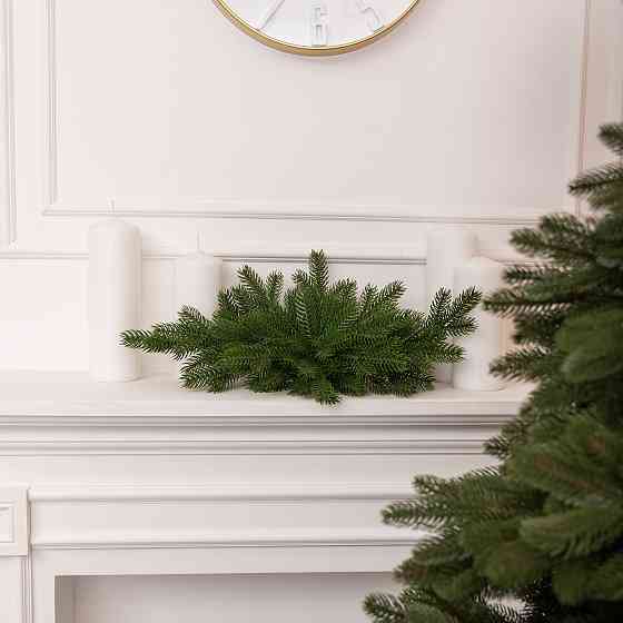 Lugi Новорічна хвойна гірлянда лита зелена Північна зірка 60*35 см TD-NSTGR1 Київ