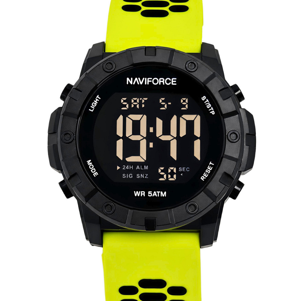 Годинник чоловічий водостійкий тактичний Naviforce Professional Brutal Green (2 ремінці) Київ - фото 1