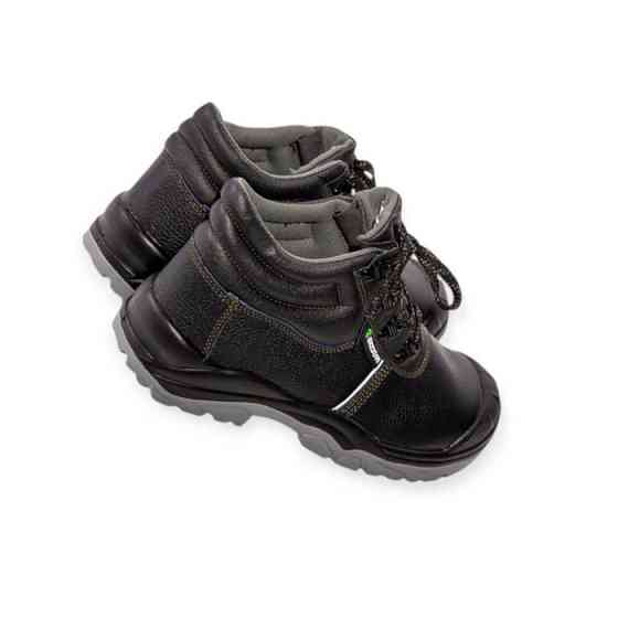 Черевики Boston захисні, нар. 40 шкіра, сталева підноска, 4-х шовні з'єднання, маслобензостійкі Мукачево