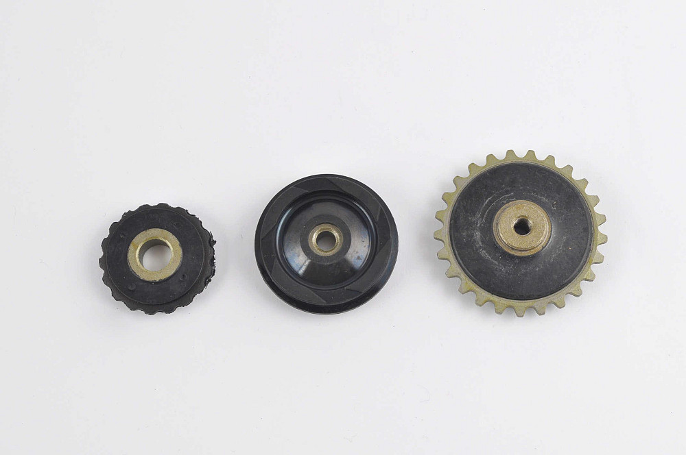 Натягувач ланцюга ГРМ Delta (3 ролики) KOMATCU (mod.A) Київ - фото 1