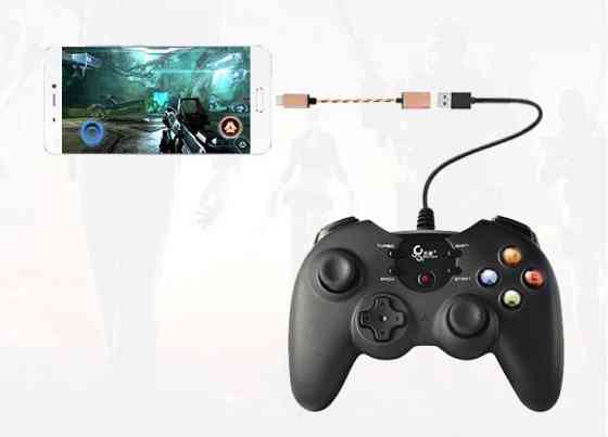 Перехідник USB 3.1 Type-C  -->USB AF (OTG) кабель 0.2м, обплетення, OEM Вінниця