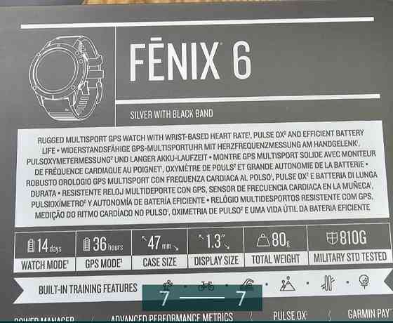 Смарт-Часи Garmin Fenix 6 Київ