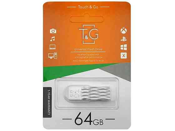 Флешка USB 64GB 2.0 103 Metal сталева ТМ TG Киев