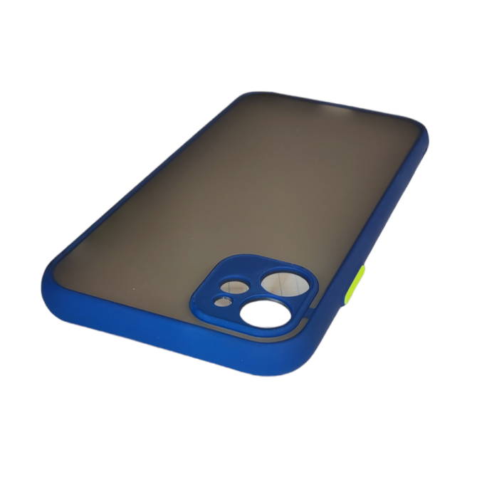 Чехол Funda Bumper Mat Case for iPhone 11 Blue Київ - фото 2