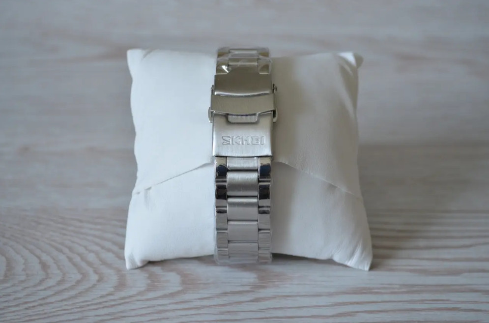 Классические мужские часы Skmei 9210 Серебристый с синим Винница - изображение 5