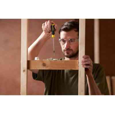 Отвертка Stanley Cushion Grip, SL4x100мм, с параллельным жалом. (STHT16195-0) Винница