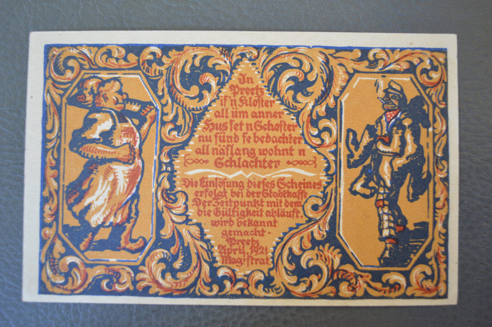 Німеччина. Нотгельд. 50 Pf ( 10 ) Полтава - фото 1