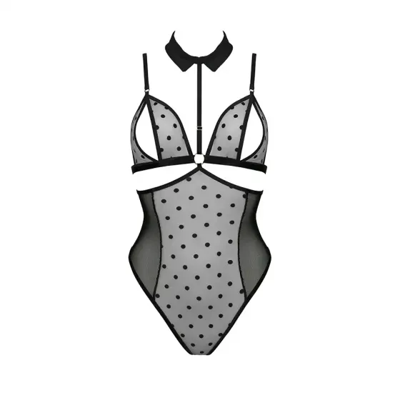 Боді Passion DOMINICA BODY S/M, black Львов