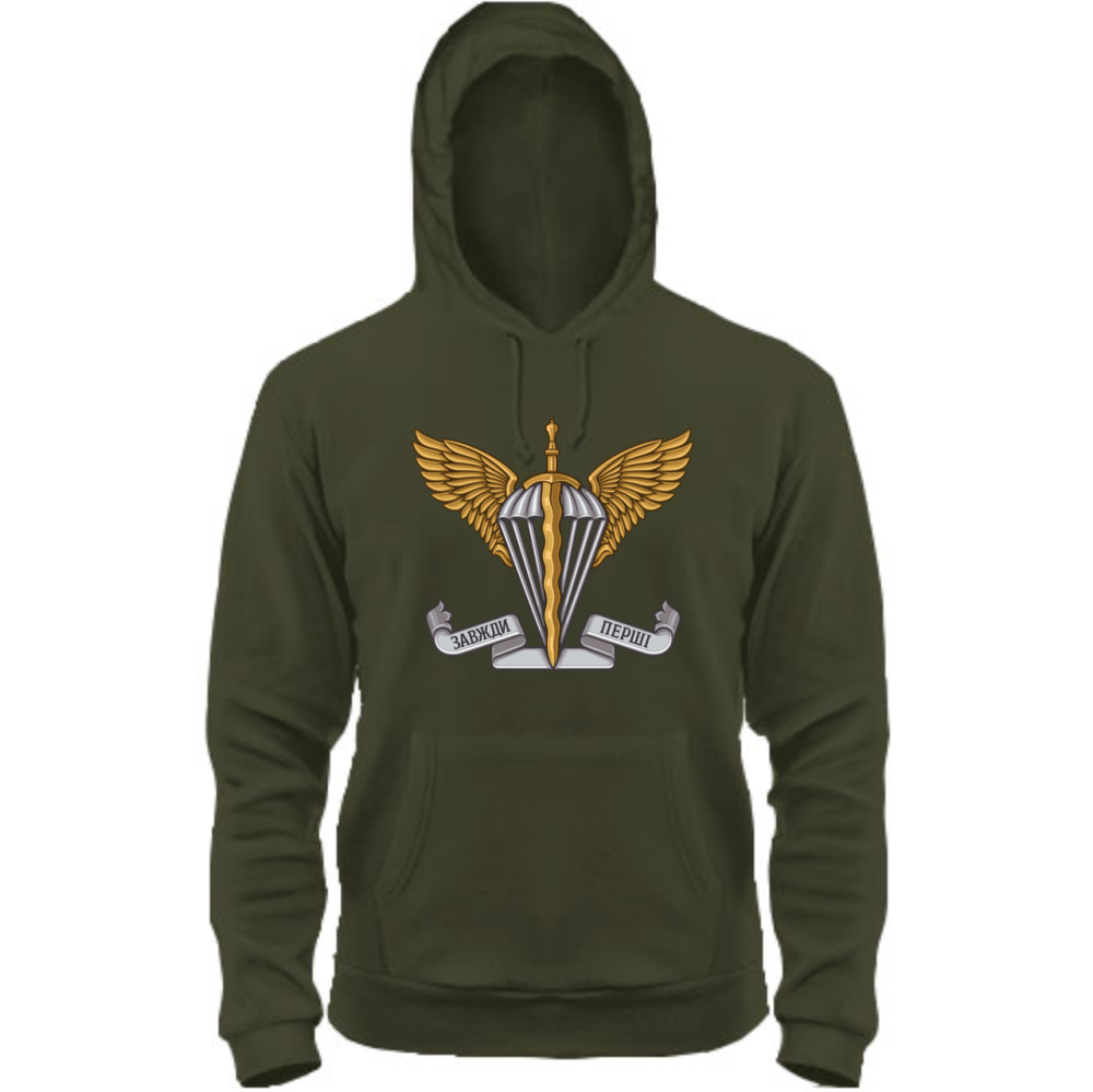 Кофта флісова олива ДШВ ЗАВЖДИ ПЕРШІ M Черновцы - изображение 1