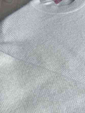 Светр жіночий Fancy Matinee 7571 вафельний з ангори оверсайз, білий, one size Київ