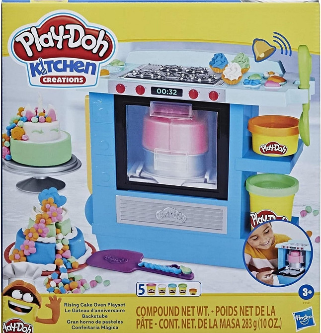 Play-Doh Kitchen Creations Rising Cake Oven Kitchen плей к печь набор. Харьков - изображение 1