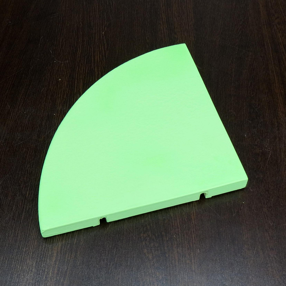 Угловая настенная полка 