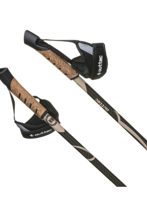 Трекінгові палки Outtec карбонові 110см 1-секційні Anti-shock Киев - изображение 3