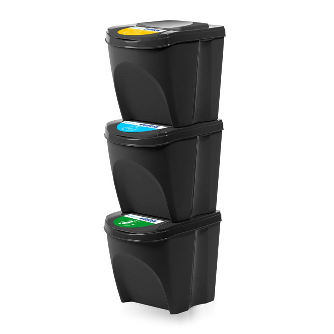 Набор контейнеров для сортировки отходов Noveen GSB254 Днепр - изображение 7