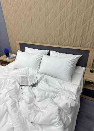 Комплект постельного белья, Decorator SOFTY UNO Bianco Евро 200х215 Белый (88-083) Киев