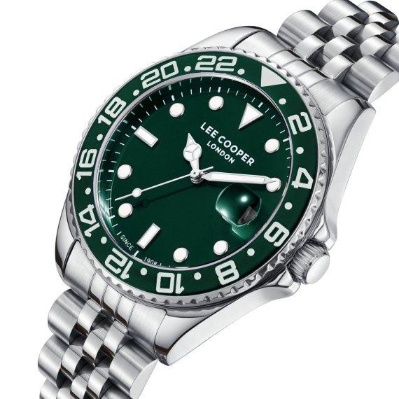 Годинник чоловічий наручний водонепроникний Lee Cooper Daytona (Зелений) Вінниця - фото 3