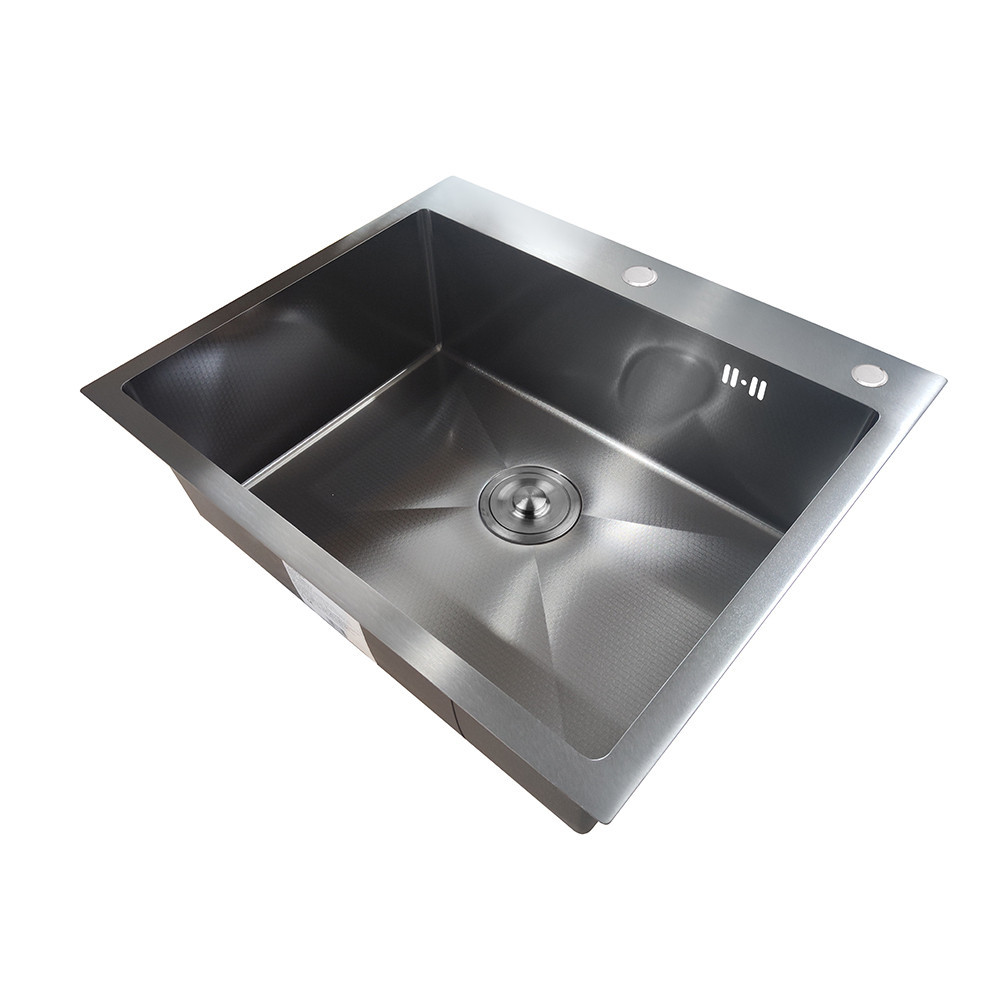 Мийка Mixxus MH6050 Decor Nano-Black з неірж. сталі (колір графіт) (MX1934) Чернівці - фото 3