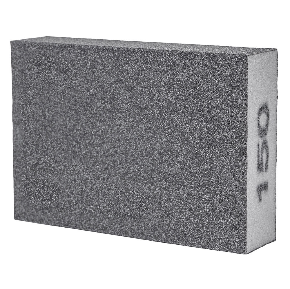 Губка шлифовальная четырехсторонняя 100×70×25мм P150 SIGMA (9130681) Ровно - изображение 2