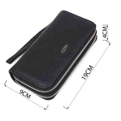 Кошелек Kivi Из зернистой экокожи Черный (19045) Винница