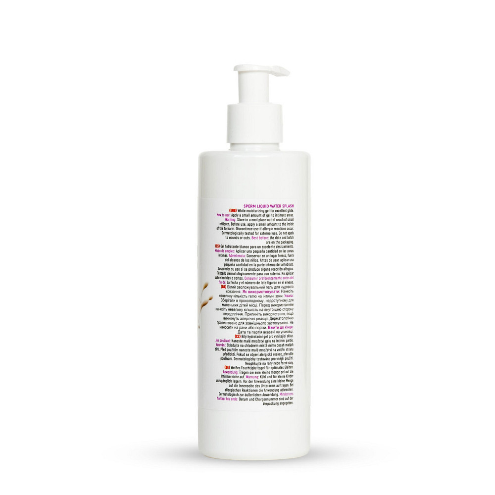 Іінтимний лубрикант MyLove Sperm liquid-water-splash 300 ml Sex Aura Київ - фото 8