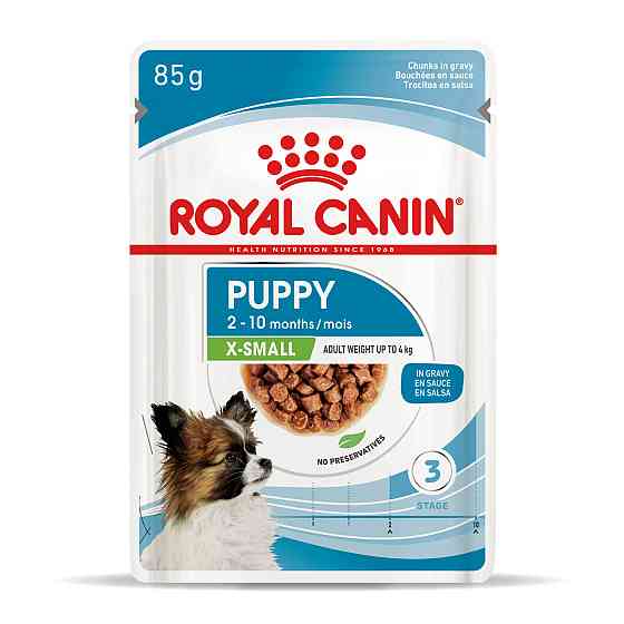 Вологий корм для цуценят ROYAL CANIN XSMALL PUPPY 0.085 кг Київ