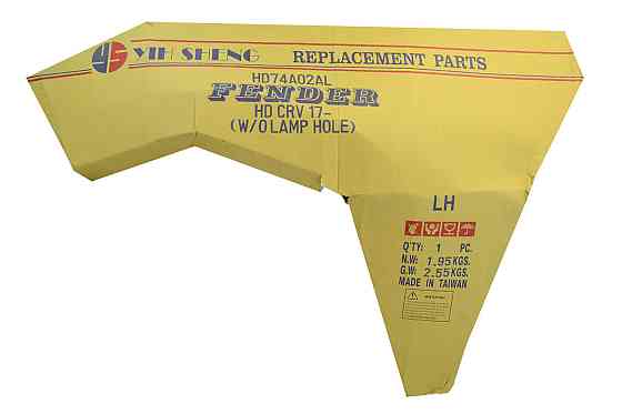 Крило Хонда CR-V 5 (2016-2022) дорест, рестайлінг без повторювача ліве Тайвань переднє Мукачево