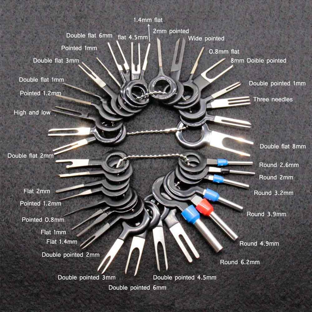 Набор съемников для извлечения пинов из авторазъемов 36шт Киев - изображение 3