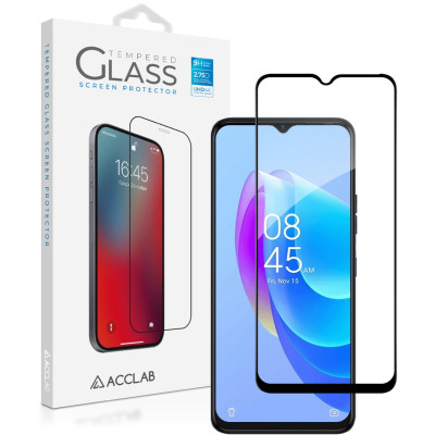 Стекло защитное ACCLAB Full Glue Tecno Spark 9 Pro Black (1283126547300) Винница - изображение 1