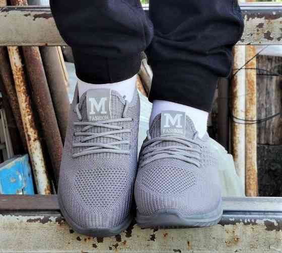 -Кроссівки Зимові Сірі Жіночі з Махом (розміри: 37,38,39,40,41) - 205 Дніпро