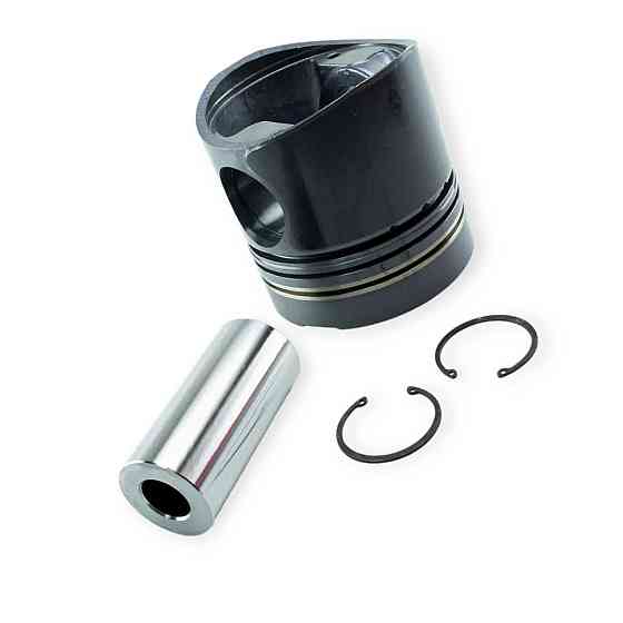 Поршня (рассекатель) покрытие alpofor с пальцем и стопорные кольца камаз Мукачево