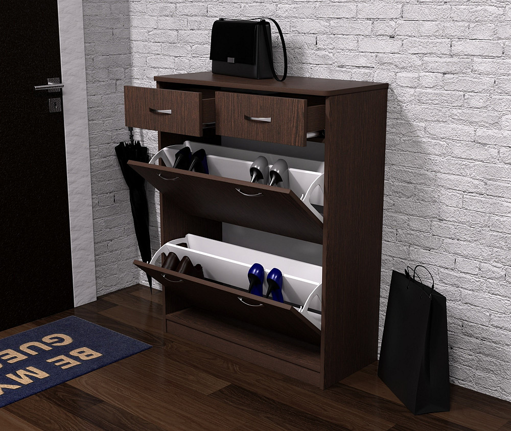 Тумба для обуви №2, Венге Магия, 800/350/1010 Львов - изображение 3
