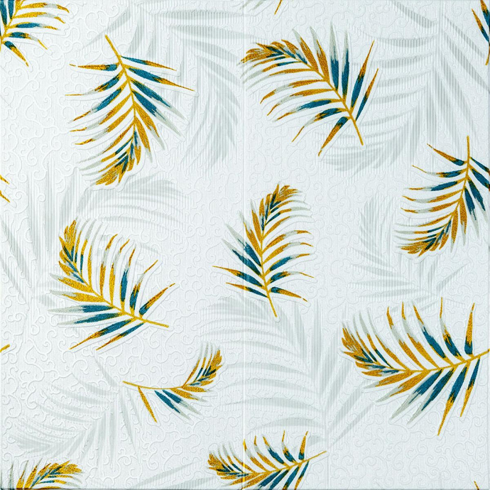 Панель стеновая 3D 680х670х4мм Папоротник на белом фоне(D) SW-00001981 Днепр - изображение 1