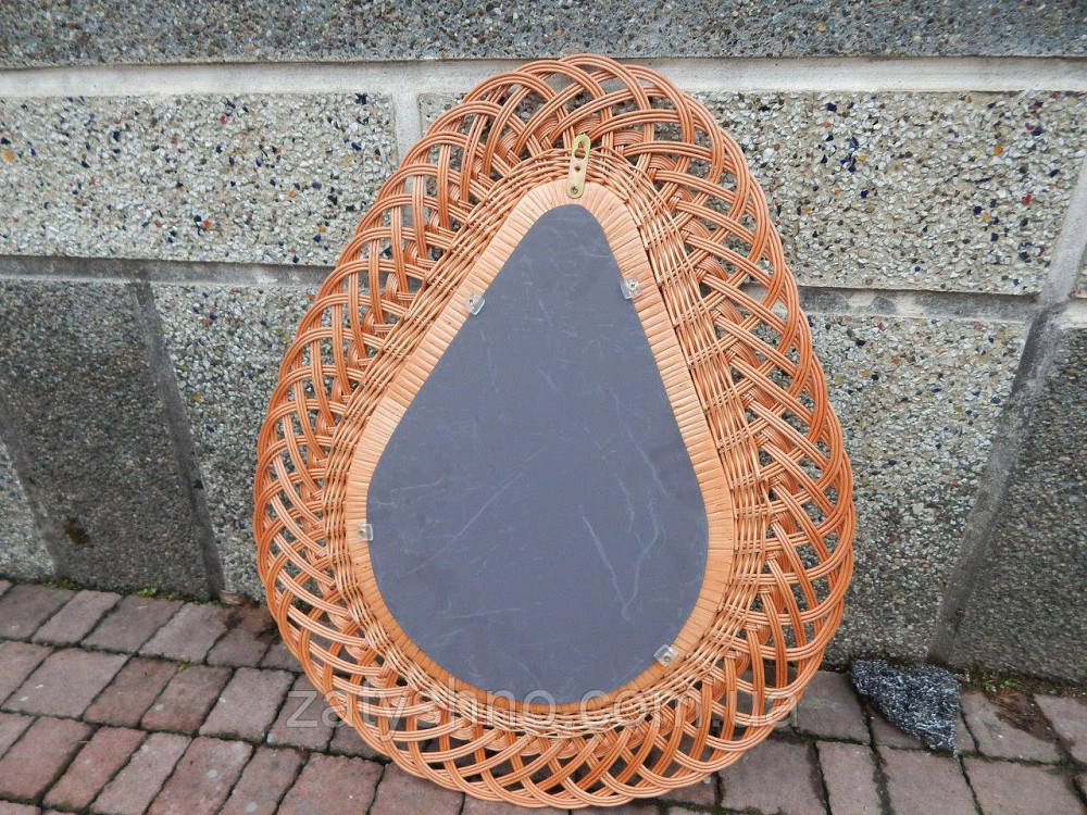 Дзеркало плетене настінне крапелька Київ - фото 3