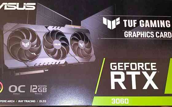 Відеокарта Asus TUF Gaming RTX3060 12GB LHR Київ