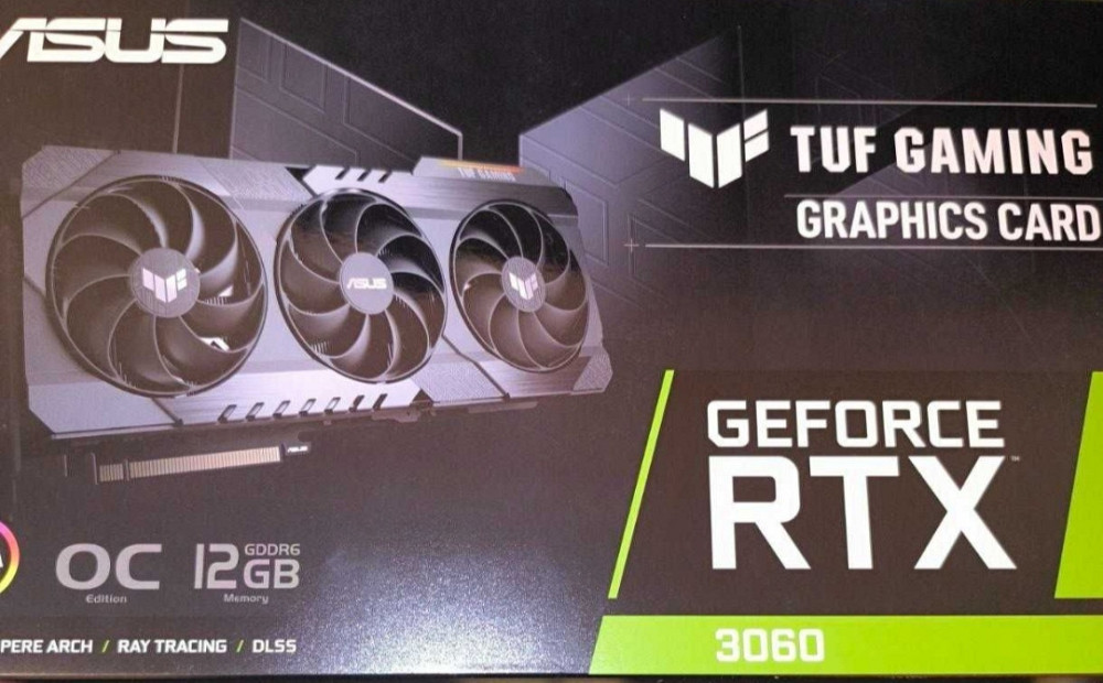 Відеокарта Asus TUF Gaming RTX3060 12GB LHR Київ - фото 2