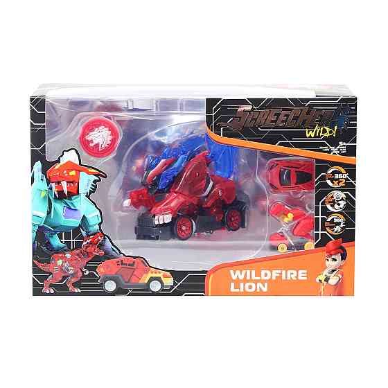 Машинка-трансформер SCREECHERS WILD! S4 L3S - Вайлдфаєр Лаєн Преміум Днепр