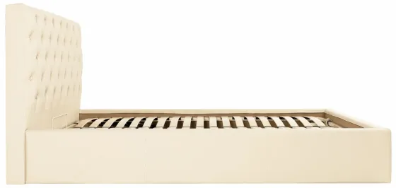 Кровать Двуспальная Coventry Comfort 180 х 200 см Fly 2207 С подъемным механизмом и нишей для белья Бежевый Киев