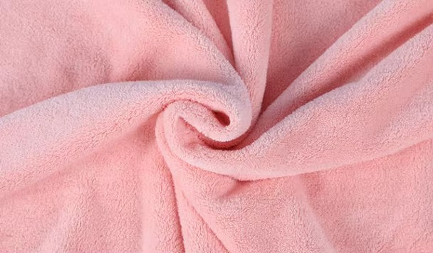 Набор 2 в 1 полотенец для душа и ванной для лица и тела,комплект банных флисовых полотенец 2 шт. цвет розовый Каменец-Подольский - изображение 2