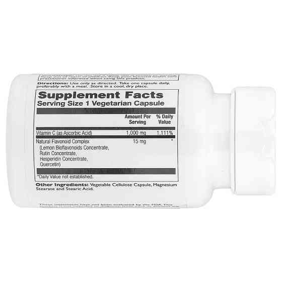 Вітамін С Thompson Vitamin C Plus Bioflavonoids, 60 Vegetarian Capsules Луцьк