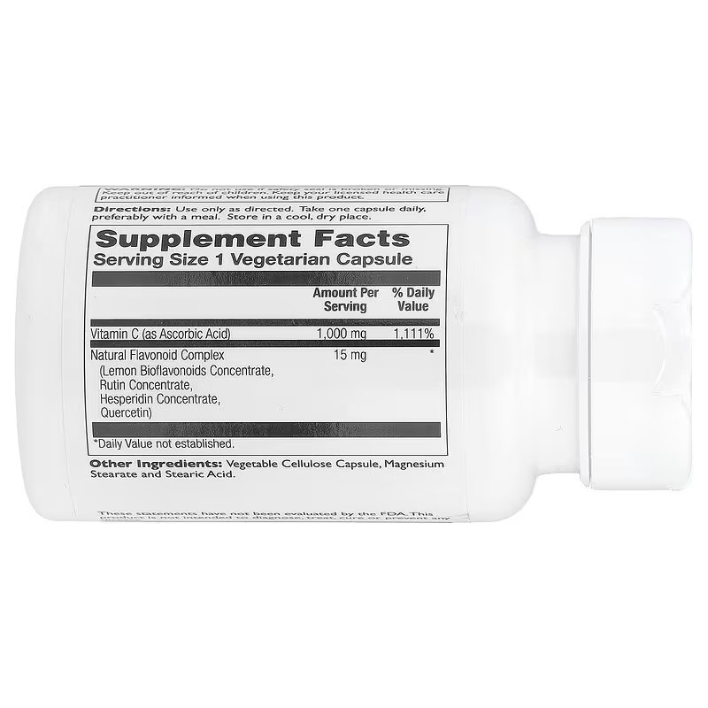 Витамин С Thompson Vitamin C Plus Bioflavonoids, 60 Vegetarian Capsules Луцк - изображение 2