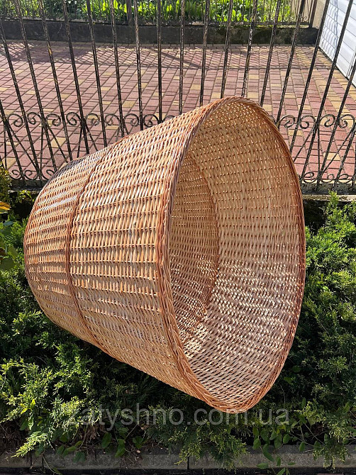 Большая плетеная люстра  из лозы Киев - изображение 1