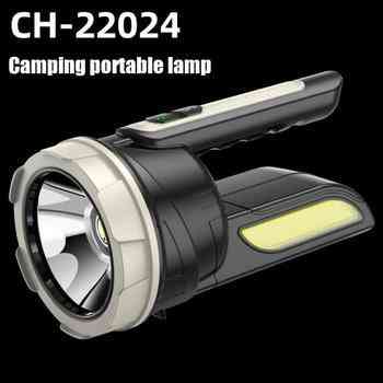 Ліхтарі для кемпінгу camping CH-22024-5W+COB, Ліхтарик світлодіодний для туриста, Ліхтар прожектор FK-50 Львів