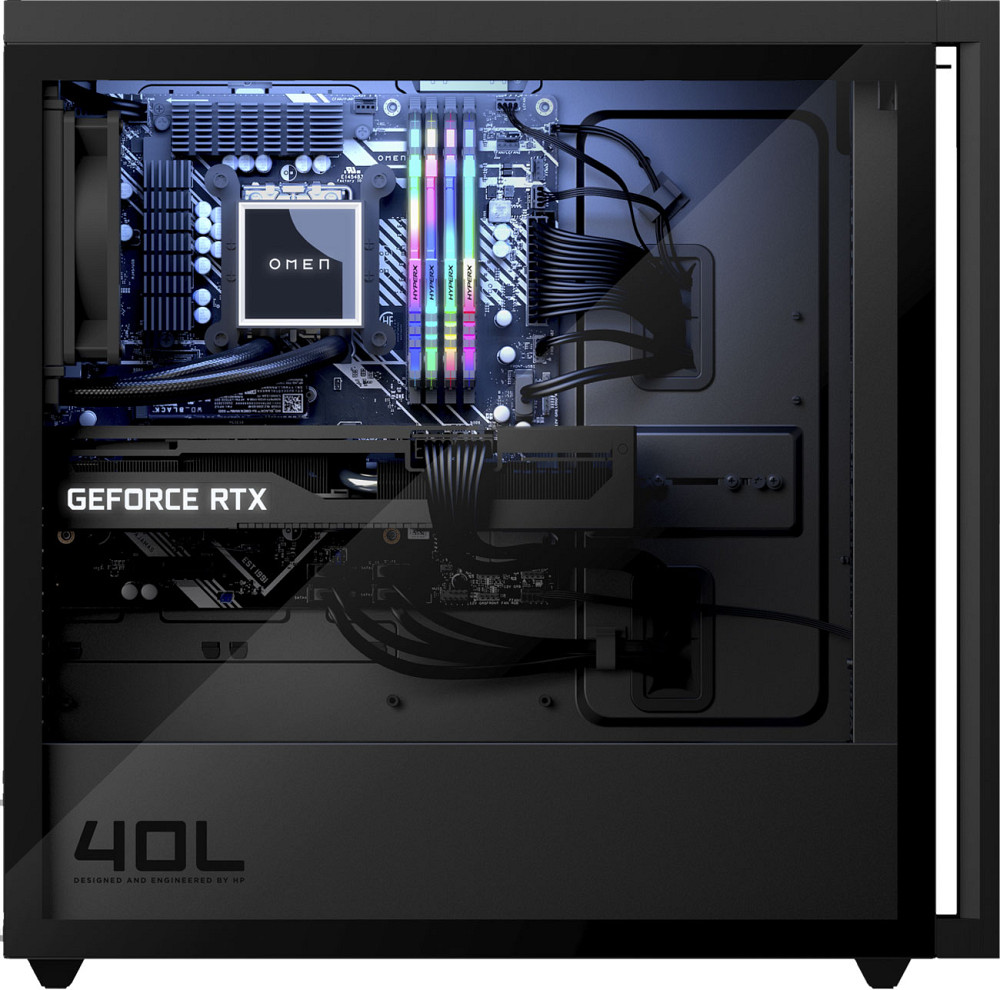 ПК HP OMEN 40L GT21-2014ua i5-14400F/32GB/SSD512Gb/NVIDIA GeF RTX 4070 Spr 12GB/K&M/WiFi/DOS Винница - изображение 4