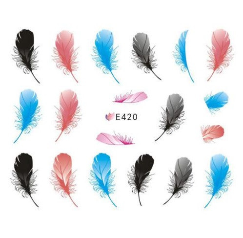 Наклейка на ногти 